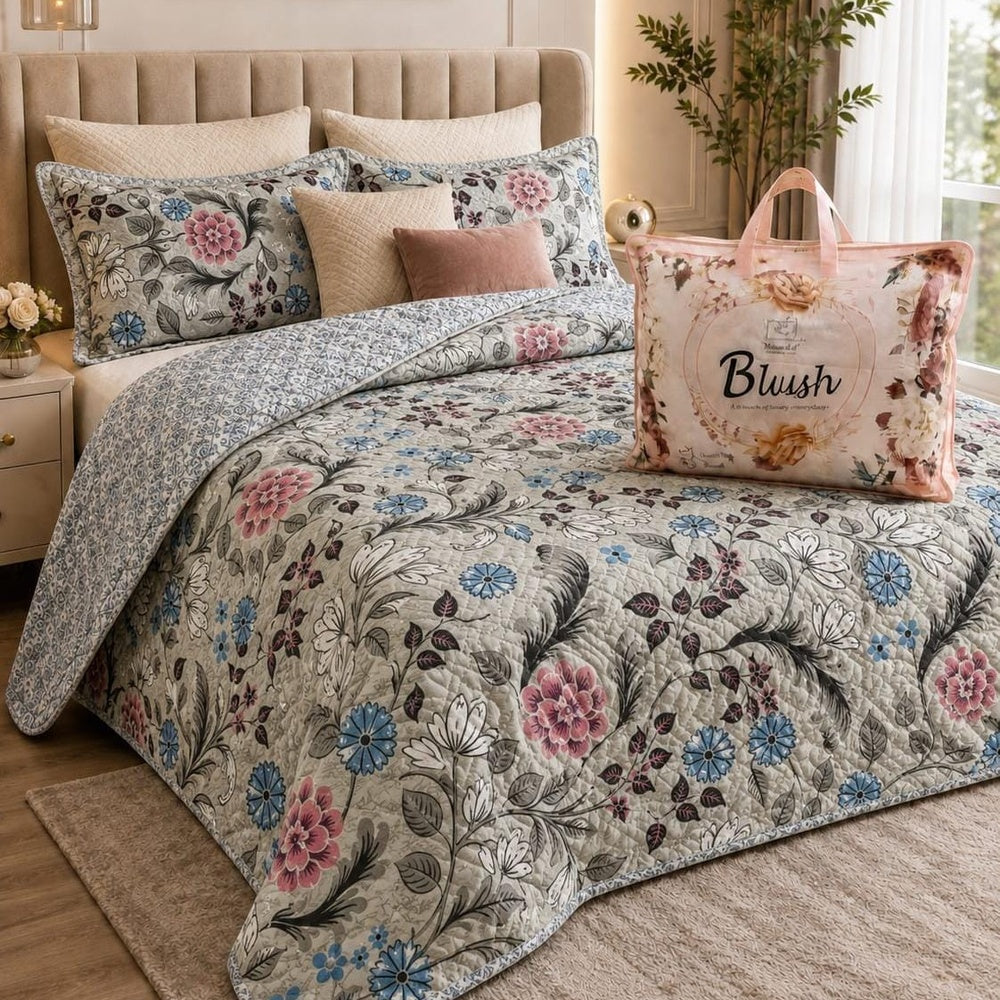 Reversible Comforter – Double Bed (90 x 100 Inches)