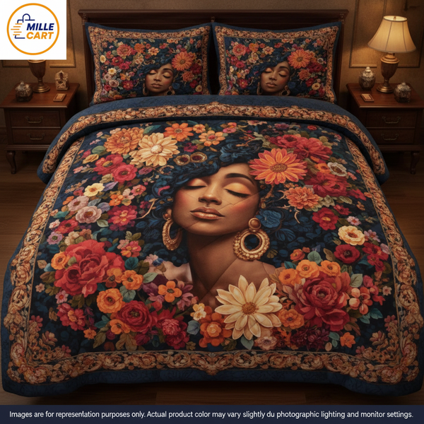 Fantasy 7D Premium King Size Bed Sheet