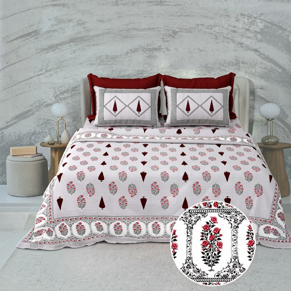 Jaipur Jharokha Bedsheet - Variant 7