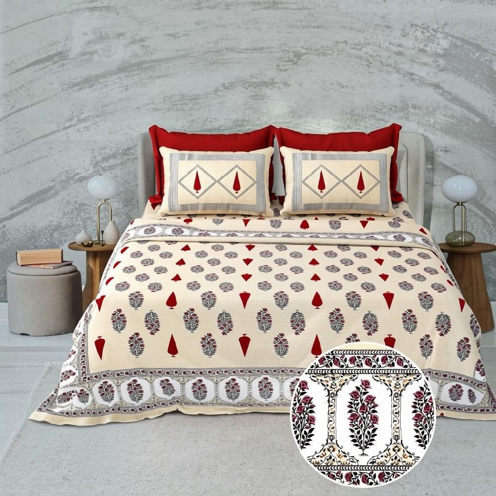 Jaipur Jharokha Bedsheet - Variant 8