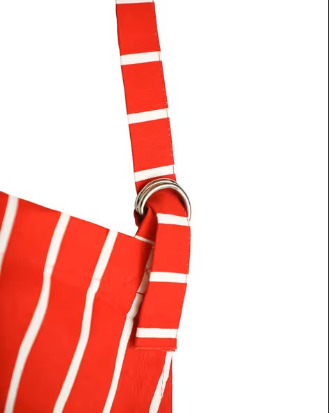 Kitchen Apron Set - adjustable neck strap detail