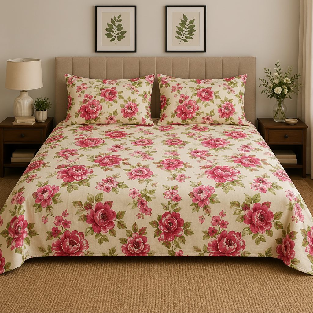 Floral Bedsheet Set 990x990
