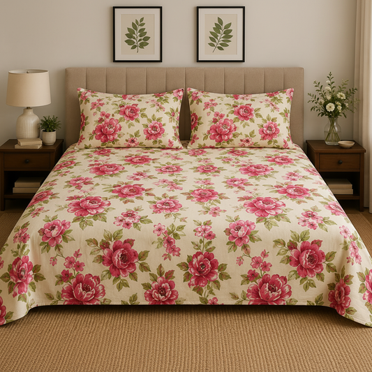 Floral Bedsheet Set 990x990