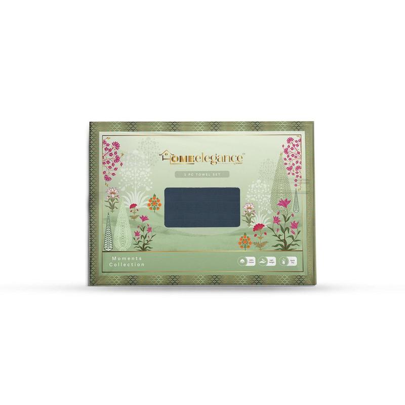 Home Elegance Moments 3 Pieces Towel Set